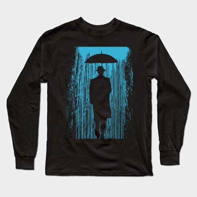 Downpour Long Sleeve T-Shirt by zomboy